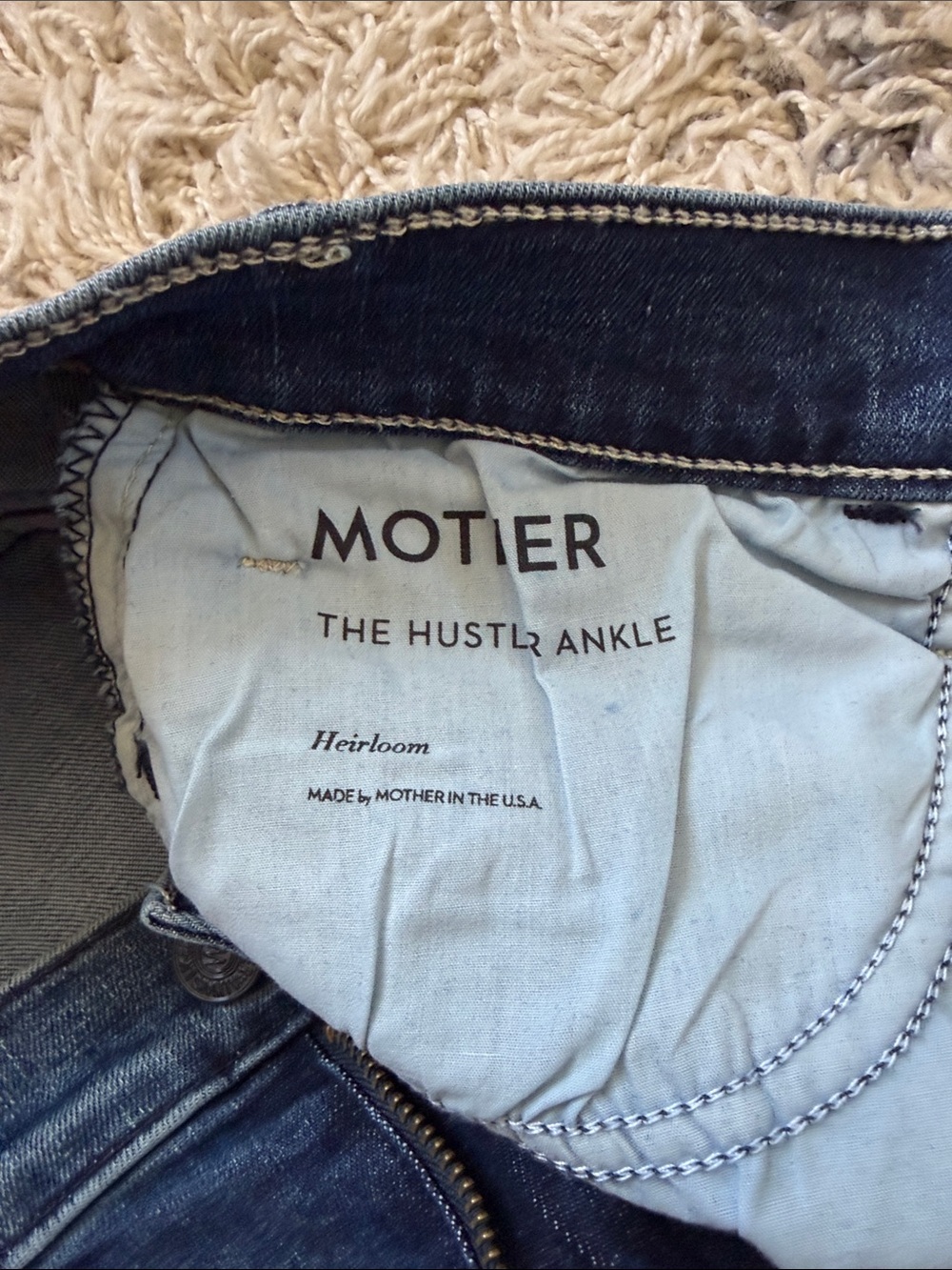 MOTHER Hustler Ankle Jeans - Picture 3 of 6